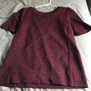 Embroidered Loft top
